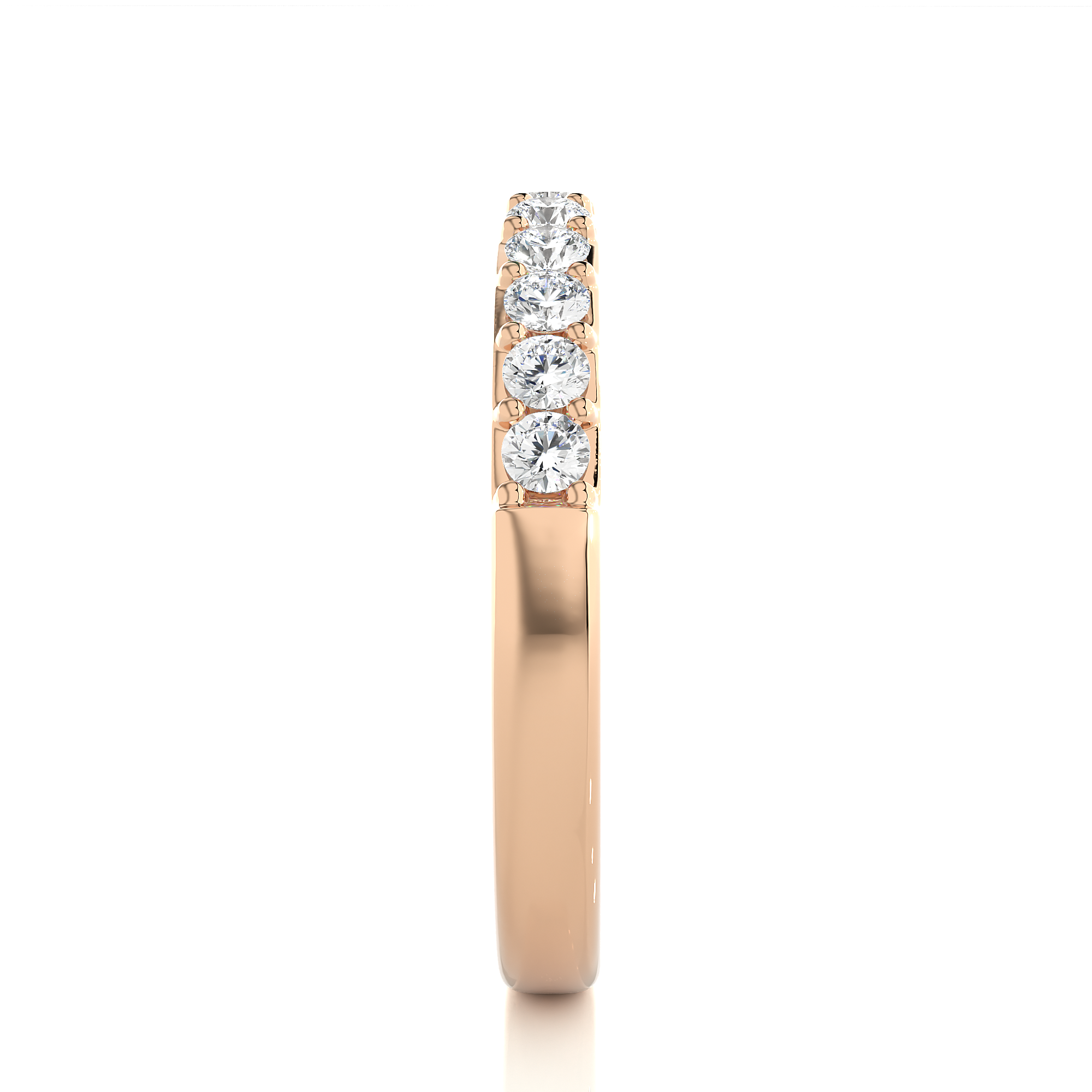 0.40 Carat HI Color VS1 Clarity Diamond Studded Natural Diamond Ring.